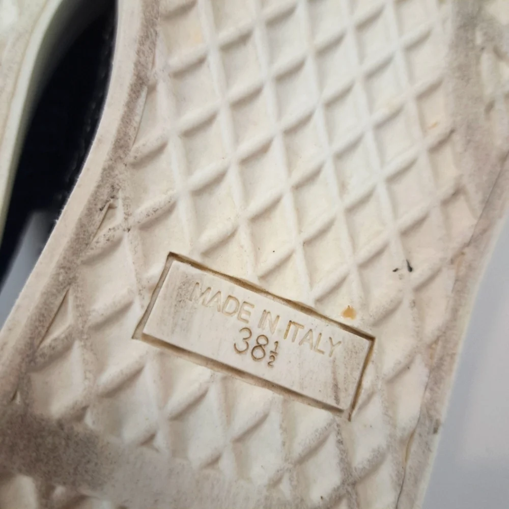 Giuseppe Zanotti Design London Moc Donna Embossed Snake Skin Womens .size 38 1/2
